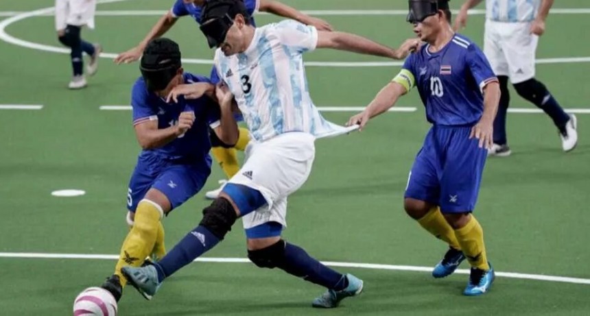 Paralímpicos: con un gol del chaqueño Deldo Los Murciélagos golearon a Tailandia y pasaron a semis