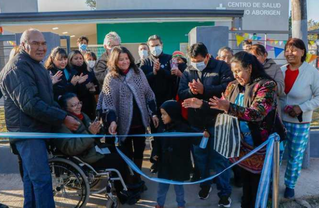 Se inauguró el nuevo centro de salud del barrio Aborigen en Puerto Tirol