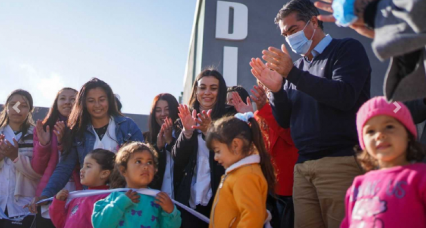 Se inauguró un nuevo Centro de Desarrollo Infantil en Villa Berthet