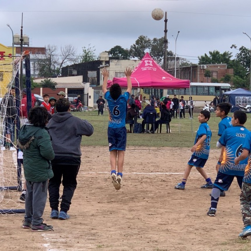 La “Copa Futuro” convocó a cientos de niños y adolescentes en los parques de Resistencia