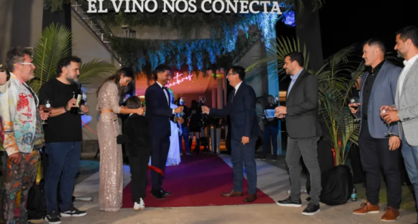 Gustavo Martínez en la Expo Vinos y Encantos: 