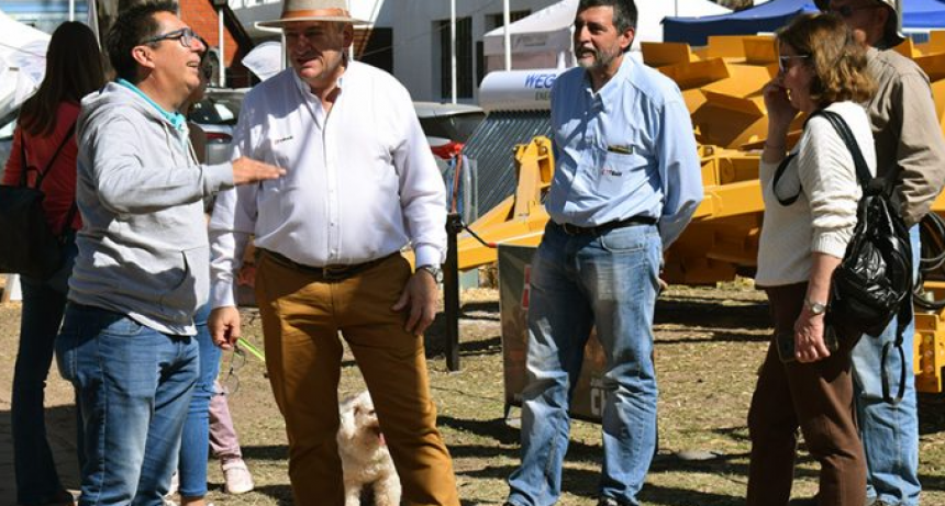 El potencial turístico y comercial que genera la Expo Rural fue destacada por el intendente Martínez