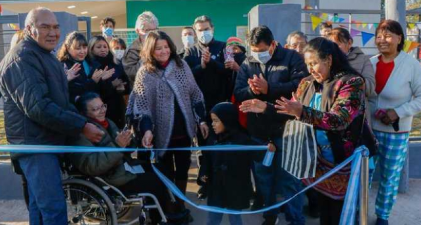 Se inauguró el nuevo centro de salud del barrio Aborigen en Puerto Tirol