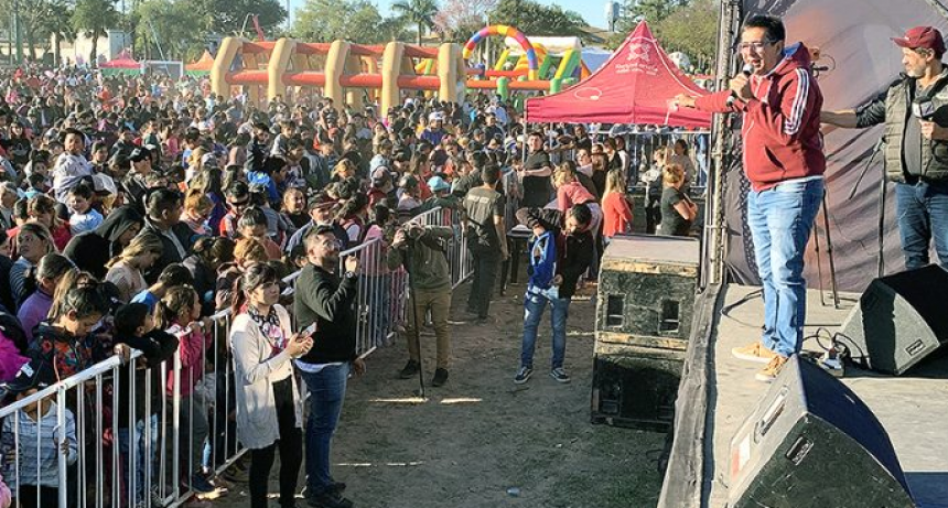 Cientos de familias colmaron el Parque 2 de Febrero para celebrar la Gran Fiesta de los Chicos