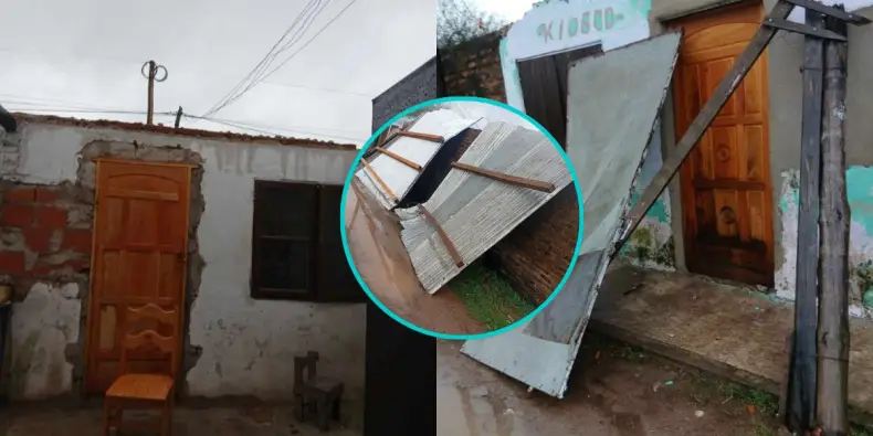 "Perdimos todo por el temporal": el desesperado pedido de una madre que se qued&oacute; sin techo en el barrio Zampa