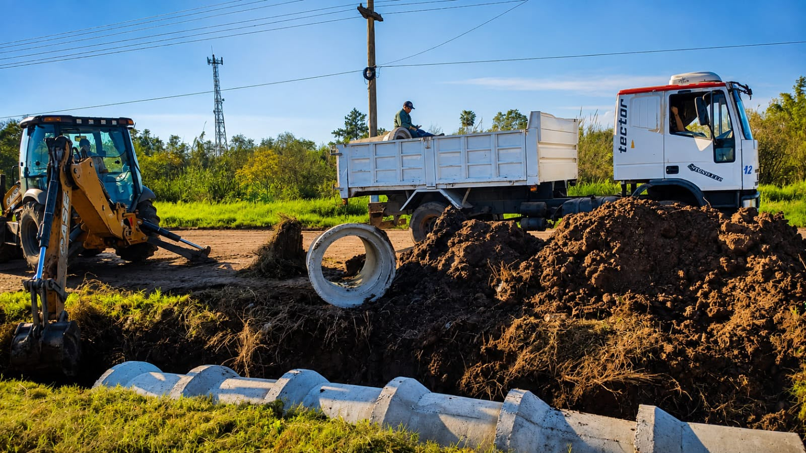 M&aacute;s seguridad para la zona sur: avanza instalaci&oacute;n de nuevo puesto policial en el Ex- Campo Zampa