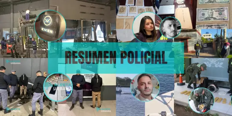 El fin de semana en el Chaco: robos, drogas y b&uacute;squedas de personas marcaron la agenda policial