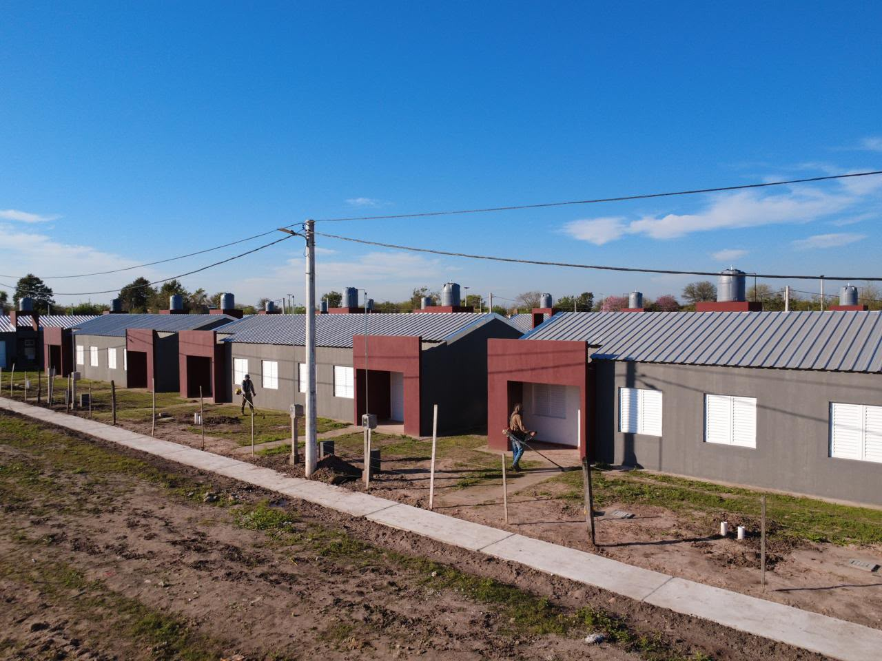 Presidencia De La Plaza: el IPDUV avanza con los tramos finales de viviendas