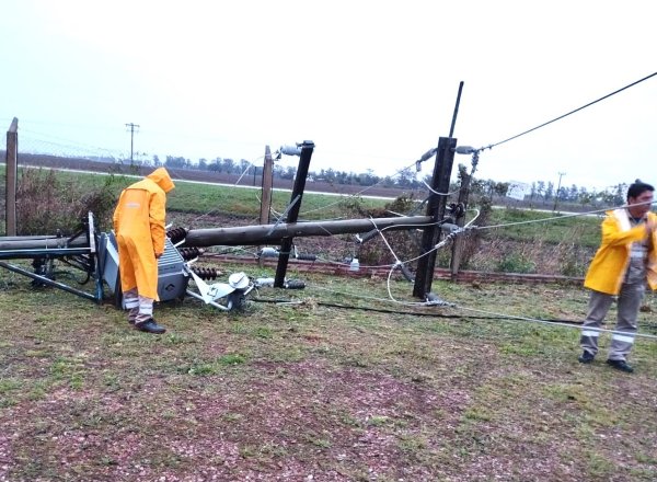 Intenso operativo de SECHEEP tras el temporal 