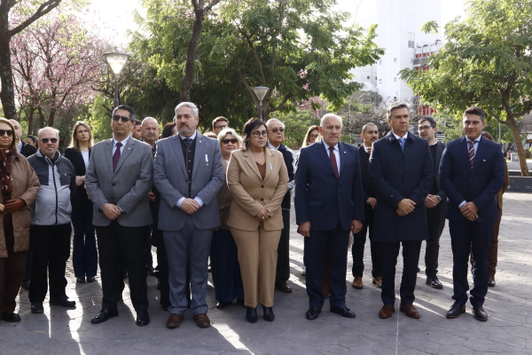 El gobierno provincial honr&oacute; el legado de Manuel Belgrano junto al Instituto Belgraniano Argentino