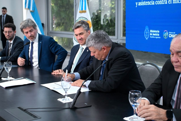 Chaco se suma al PRONADEM para fortalecer el combate al microtr&aacute;fico