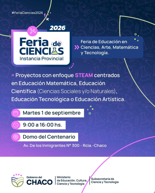 La creatividad y la innovaci&oacute;n escolar llegan a la Feria Provincial 2026