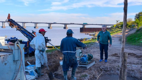 Se reactivan las obras de protecci&oacute;n h&iacute;drica en el barrio San Pedro Pescador