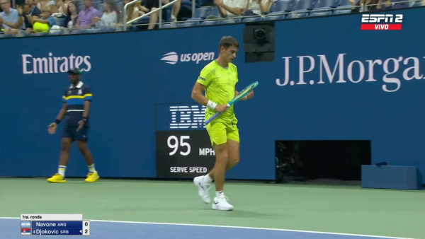 Hist&oacute;rico golpe del argentino Mariano Navone: venci&oacute; a Novak Djokovic en el US Open