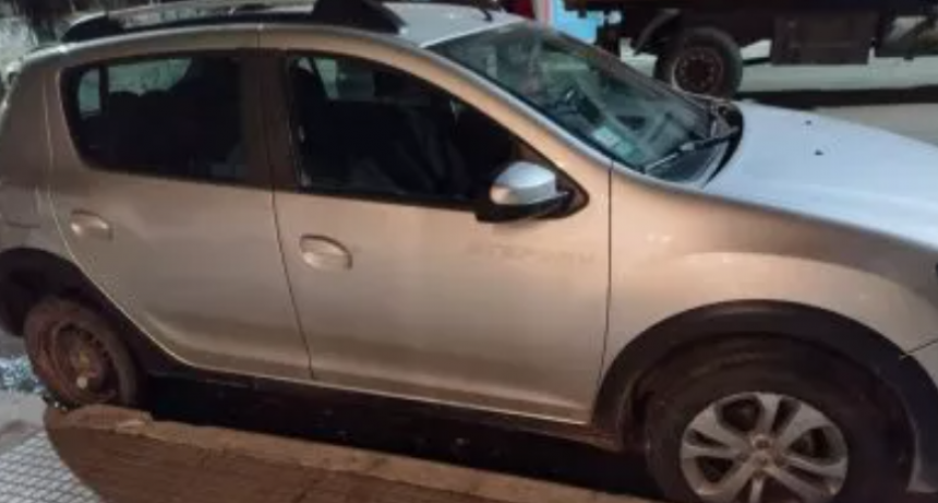 Un menor circulaba en contramano, con una tumbera y varias municiones