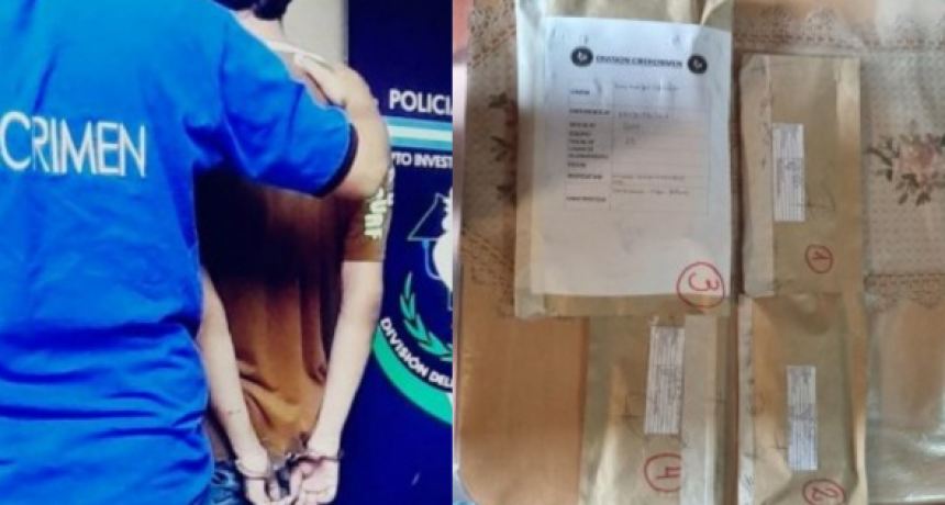 Fue detenido un joven de 22 años por difundir imágenes de contenido sexual de menores