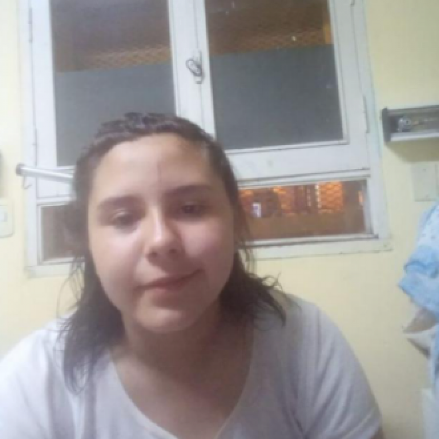 Desapareció Valentina Montana en Villa Ángela, solicitan información para dar con su paradero