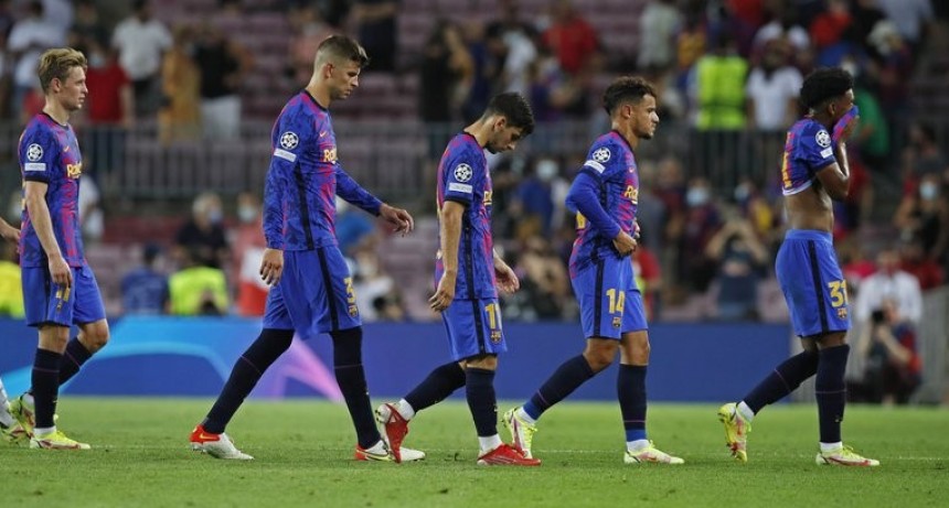 El FC Barcelona inició este martes su camino en la Champions League de la peor manera