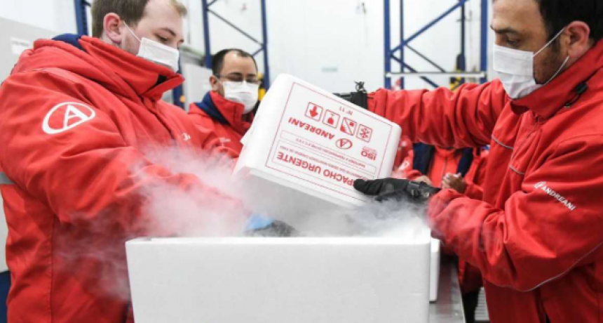 Llegan este mediodía al país más vacunas Pfizer