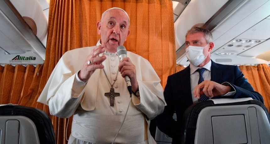 El papa Francisco habló de Biden, aborto y  matrimonio gay