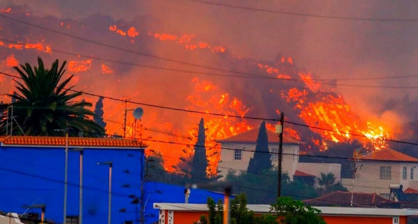 La erupción del volcán no da tregua