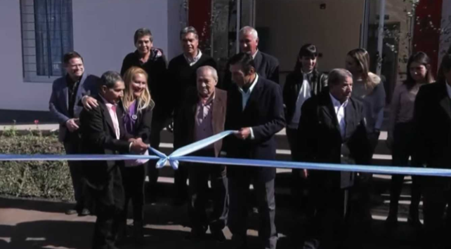 Quedó inaugurado el nuevo edificio de la residencia de adultos mayores en La Escondida