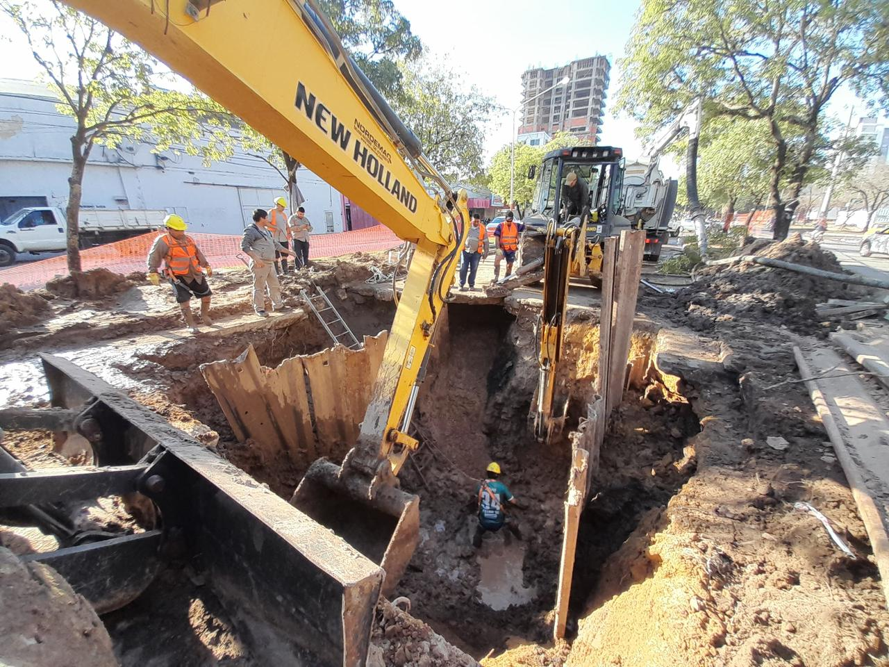 SAMEEP reparar&aacute; un ca&ntilde;o de agua potable de 106 a&ntilde;os que abastece a la cisterna central de Resistencia