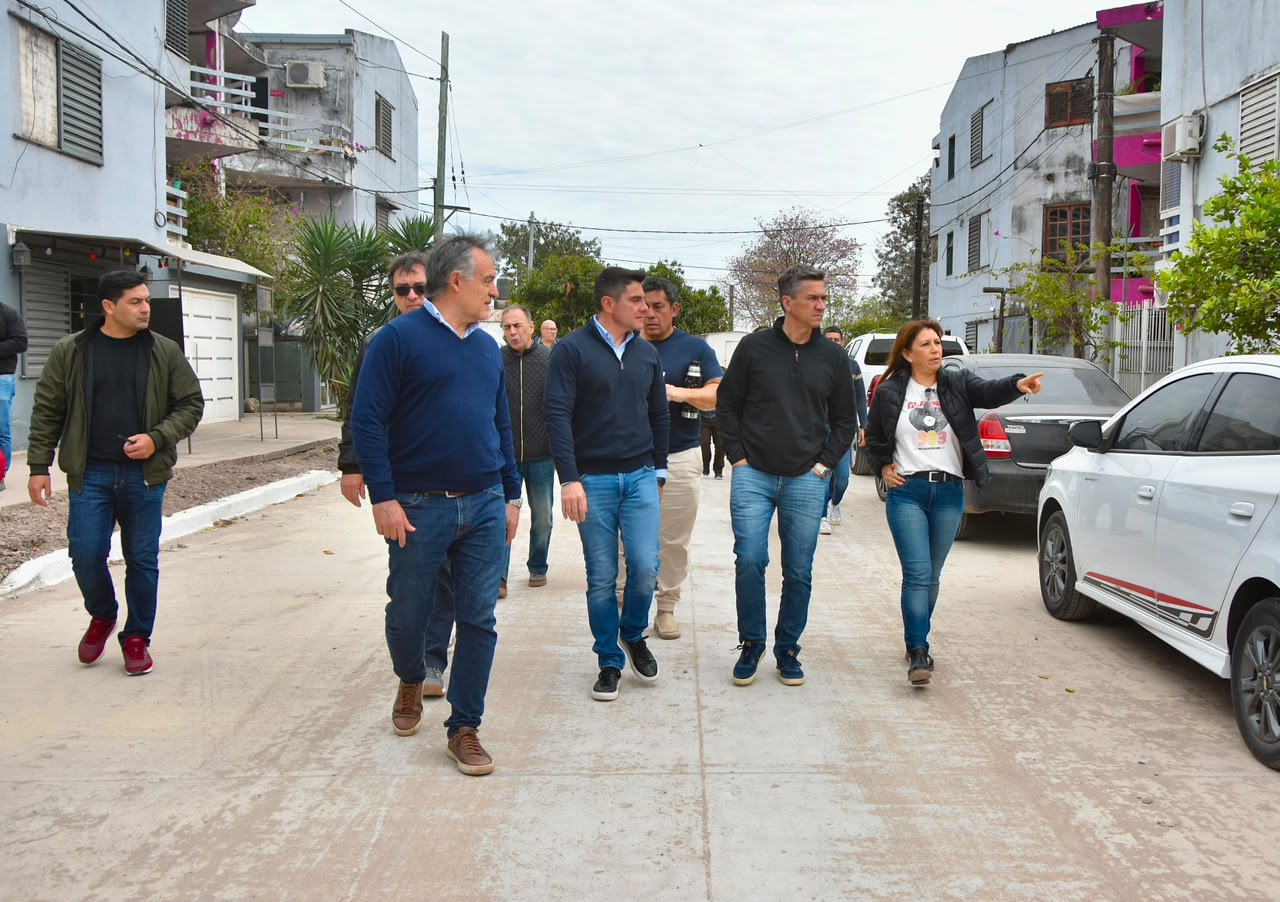 Nueva Resistencia avanza con pavimento y obras que transforman el perfil urbano del barrio