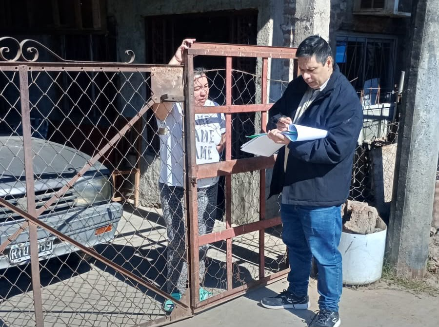 El IPDUV comenz&oacute; el relevamiento en el barrio 10 de Mayo para la escrituraci&oacute;n