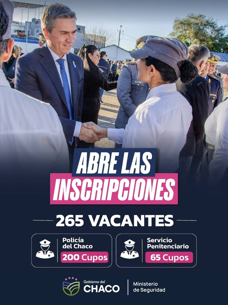 Ya est&aacute;n habilitadas las inscripciones para ingresar a la Polic&iacute;a y Servicio Penitenciario