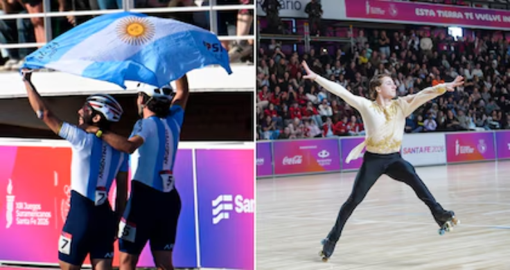 Argentina sum&oacute; 32 medallas en el tercer d&iacute;a de los Juegos Suramericanos Santa Fe 2026