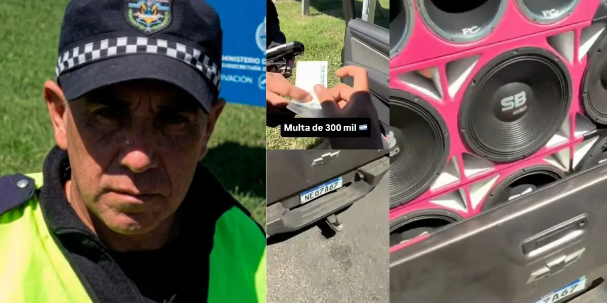 Separan del cargo al policía correntino que cobró una multa de forma irregular en el puente Belgrano