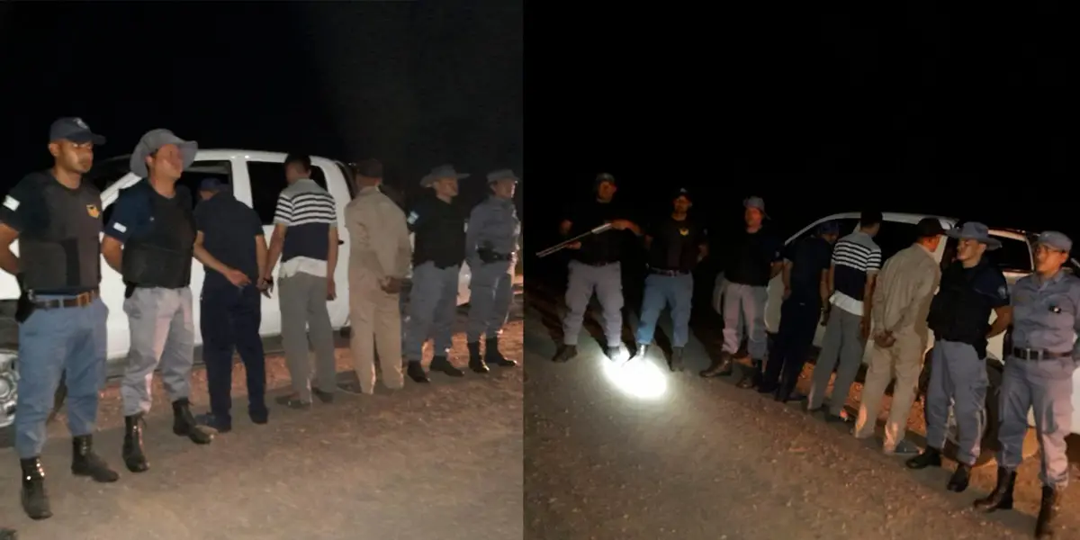 Cerrojo en Puerto Eva Perón: detienen a tres hombres que transportaban chapas robadas en una camioneta