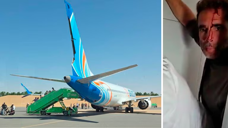 Un avión con destino a Israel aterrizó de emergencia en Arabia Saudita tras el ataque de un piloto al otro