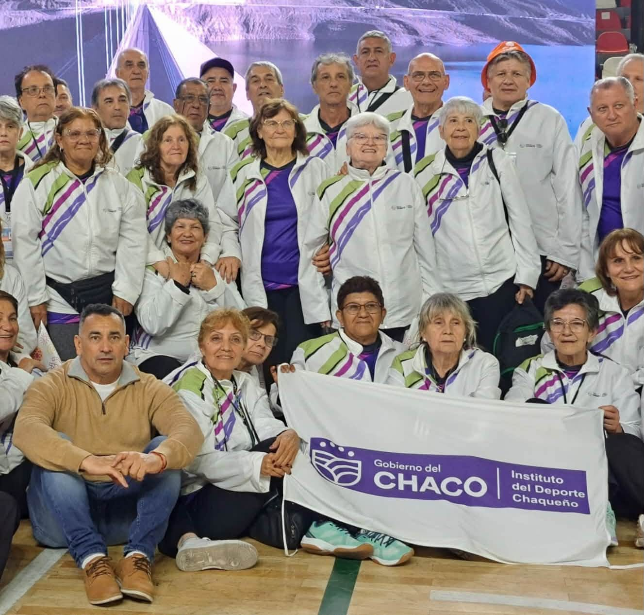 Chaco Juega Adultos Mayores: La delegación chaqueña ya está en San Juan para la final nacional