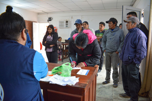 M&aacute;s de 580 DNI llegar&aacute;n a familias de El Impenetrable