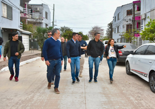 Nueva Resistencia avanza con pavimento y obras que transforman el perfil urbano del barrio