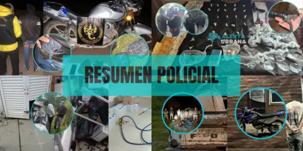 Fin de semana de inseguridad y delitos en el Chaco: desde narcotr&aacute;fico hasta abigeato y robos callejeros