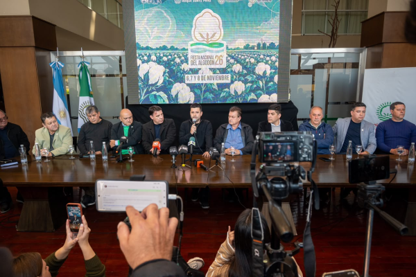 S&aacute;enz Pe&ntilde;a: el gobierno provincial acompa&ntilde;a la nueva edici&oacute;n de la Fiesta Nacional del Algod&oacute;n