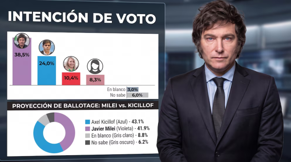 Los 1000 d&iacute;as de Milei: el Gobierno llega con su peor valoraci&oacute;n y malestar econ&oacute;mico, pero conserva su piso electoral