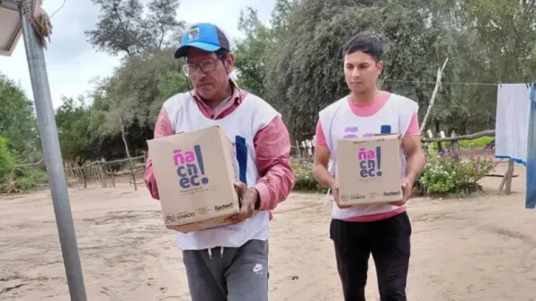 M&oacute;dulos &Ntilde;achec: este viernes contin&uacute;a la entrega de alimentos en Resistencia