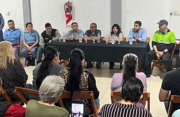 Seguridad y Participaci&oacute;n Vecinal: presentaron nuevas autoridades policiales en Barranqueras 