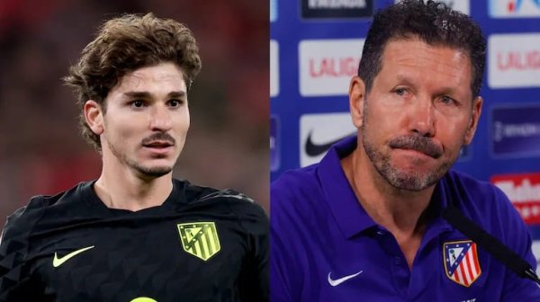 El Cholo Simeone confirm&oacute; que Juli&aacute;n &Aacute;lvarez estar&aacute; disponible para el cl&aacute;sico ante el Real Madrid