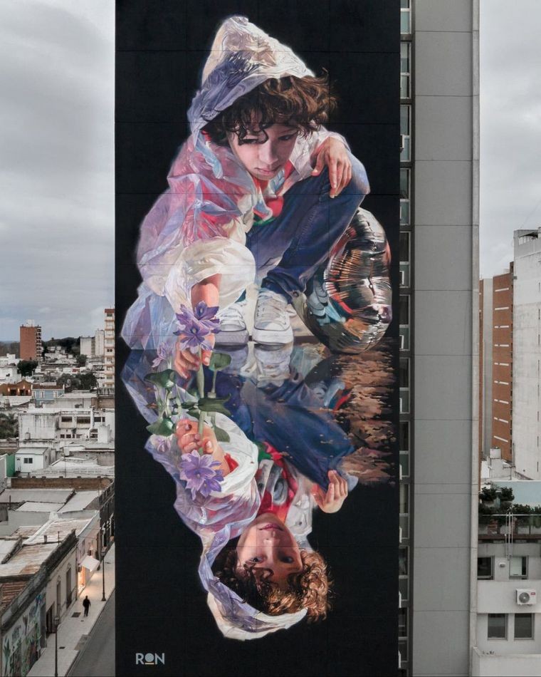 Un mural argentino, entre los mejores del mundo