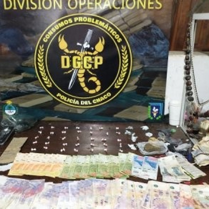 Desbaratan otro bunker de drogas en Resistencia