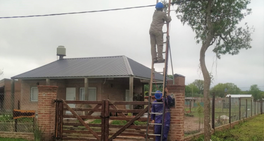 Secheep detectó 71 conexiones irregulares en loteos y barrios cerrados de Colonia Benítez