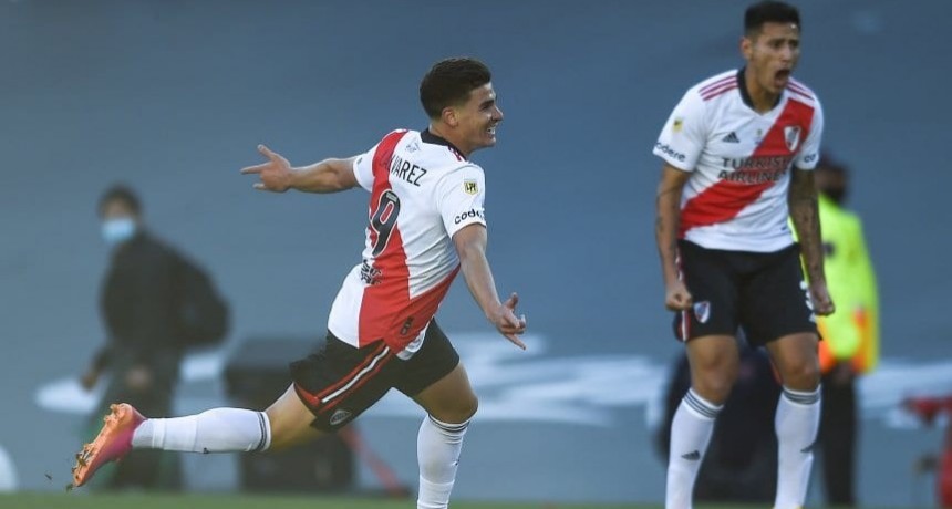 River de fiesta en el Superclásico