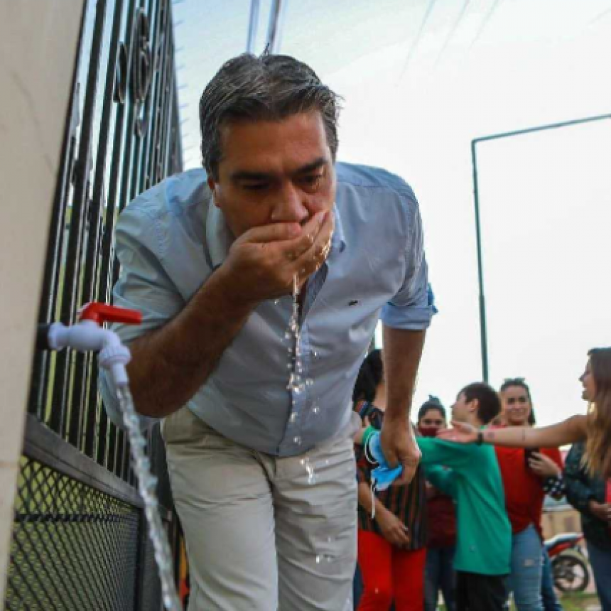 El día que Charata recordará para siempre por la llegada del agua potable