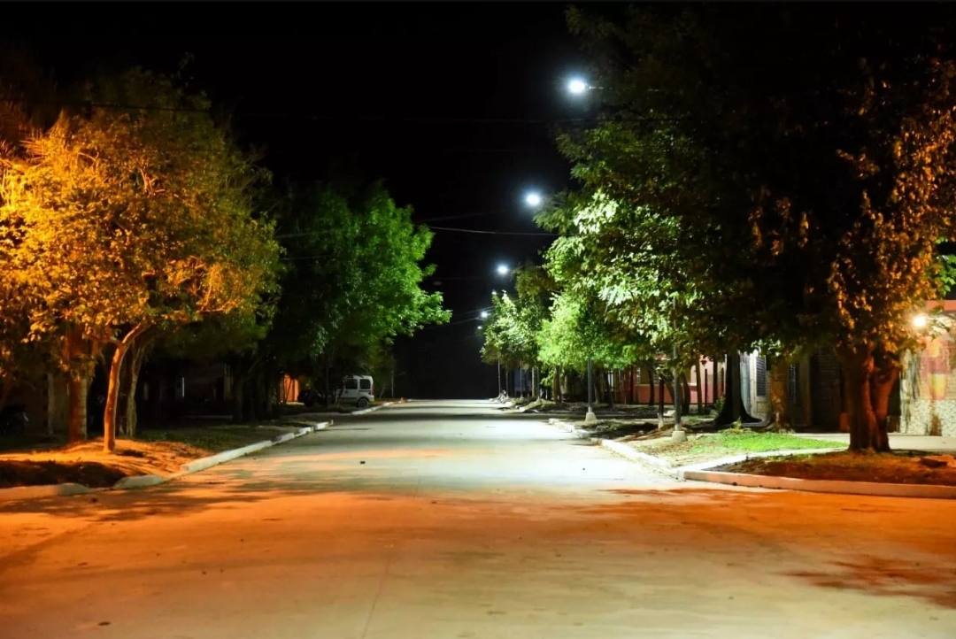 Colonia Benítez cuenta con seis nuevas cuadras de pavimento