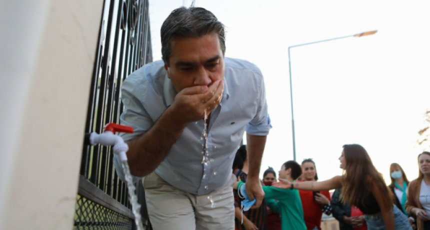 Jorge Capitanich: “Cómo alguien con mediana racionalidad va a pensar que voy a ir a inaugurar una canilla”